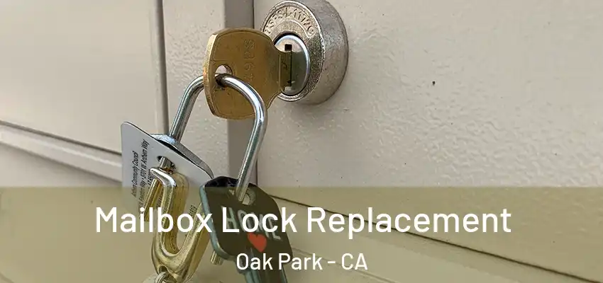  Mailbox Lock Replacement Oak Park - CA